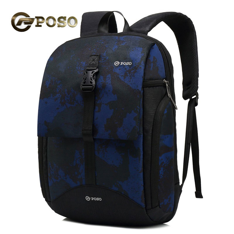15 15.4 15.5 15.6 Multi-functional waterproof camouflage nylon backpack laptop bag business shoulder bag student sports travel bag