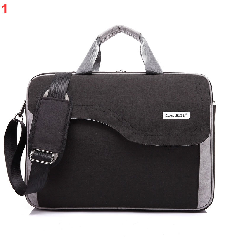 Stylish new computer bag shock-proof handbag 15 15.6 17 17.3 inch waterproof business one-shoulder notebook bag
