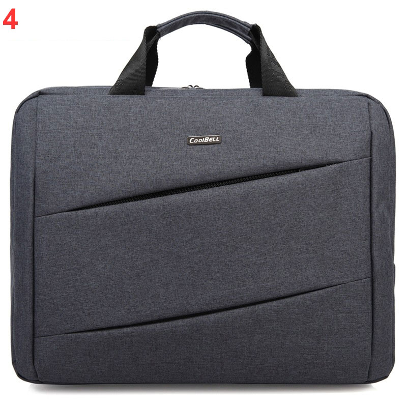 Laptop bag 14 15 15.6 inch one shoulder slanted cross handbag flat waterproof business bag