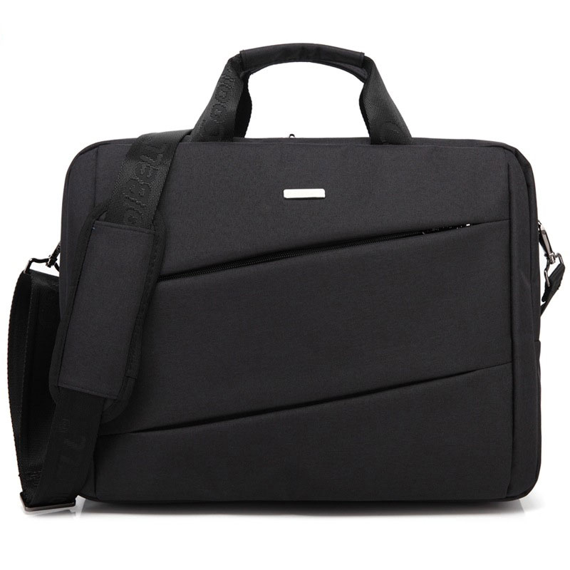Laptop bag 14 15 15.6 inch one shoulder slanted cross handbag flat waterproof business bag