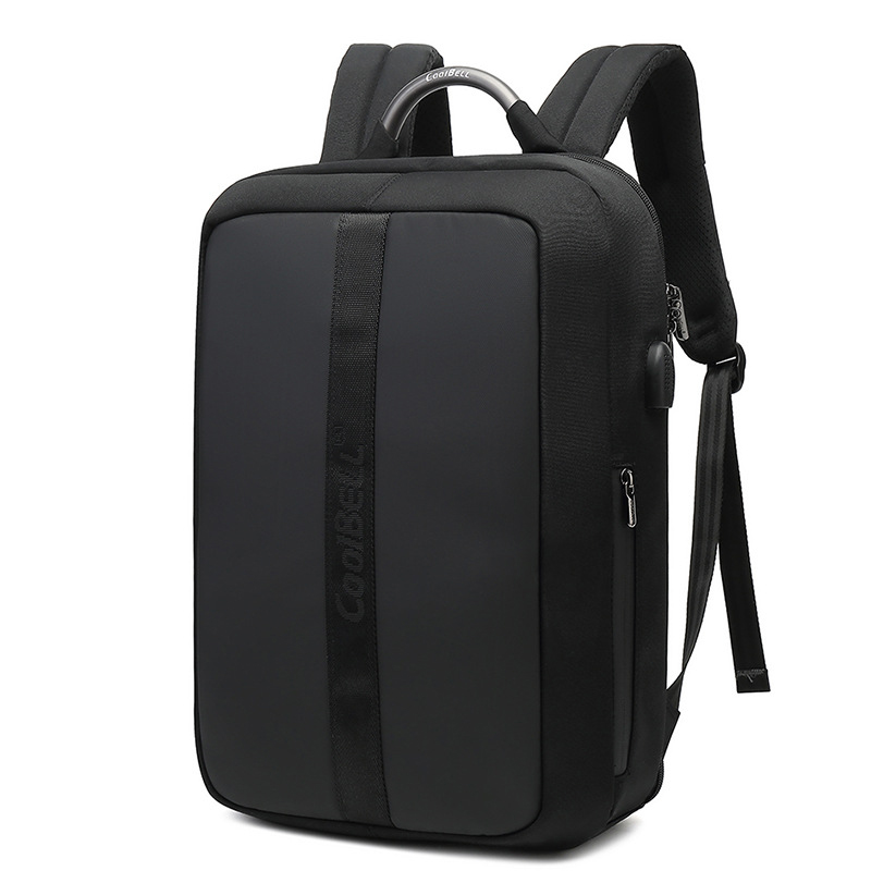 15.6 inch Business laptop bag outdoor mens backpack usb charging travel double shoulder bag