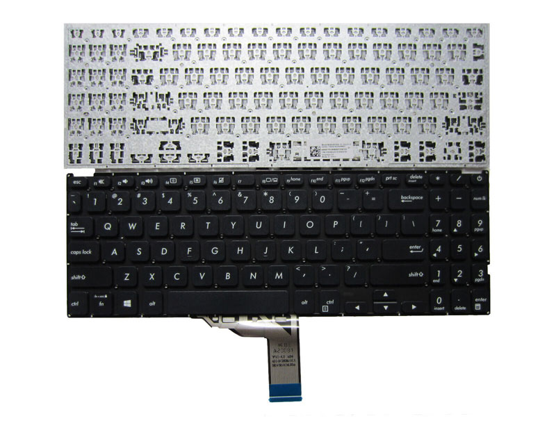 US keyboard for Asus VivoBook 15 X509 X509FA X509FB X509FJ X509FL X509MA X509UA