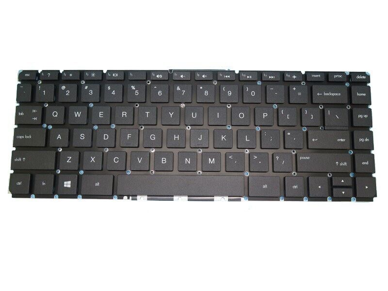 New US Black Keyboard (Without Frame) Replacement for HP 14-AM 14-an 14-AM000 14-AM100 14-AN000 14-AN010NR 14-AN012NR 14-AN013NR 14-AN080NR 14-AN082NR 14-AN090NR 14-AN092NR 14-AM038CA 14-AM052NR