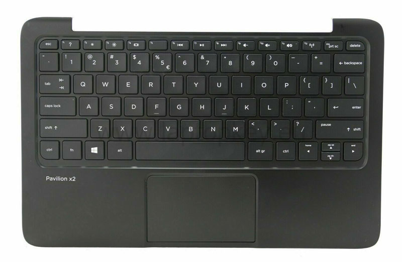 QWERTY US palmrest with keyboard for HP PAVILION X2 11-H /HPX34-US-PB