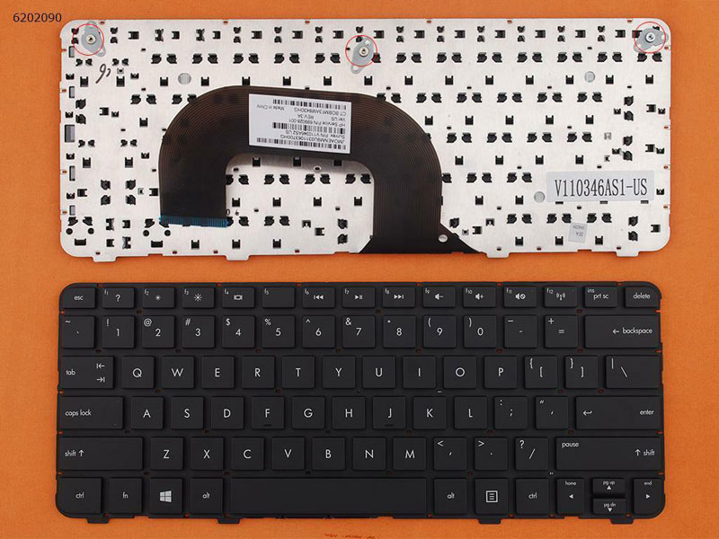Keyboard for HP Pavilion DM1-3000 DM1-4000 Series BLACK Without FRAM EV110346AS1