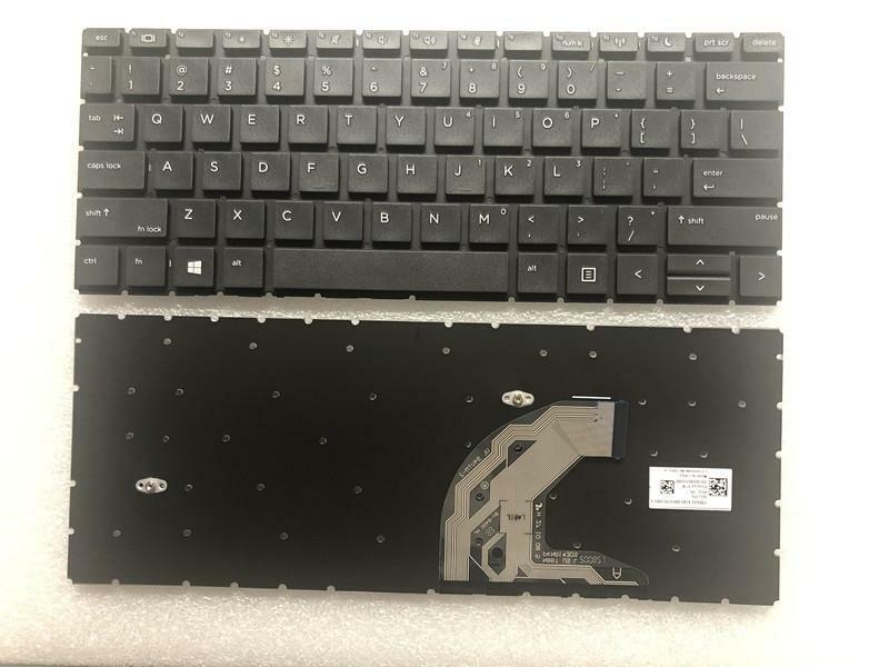 New for HP ProBook 430 G6 435 G6 Laptop Keyboard US Black Without Backlit