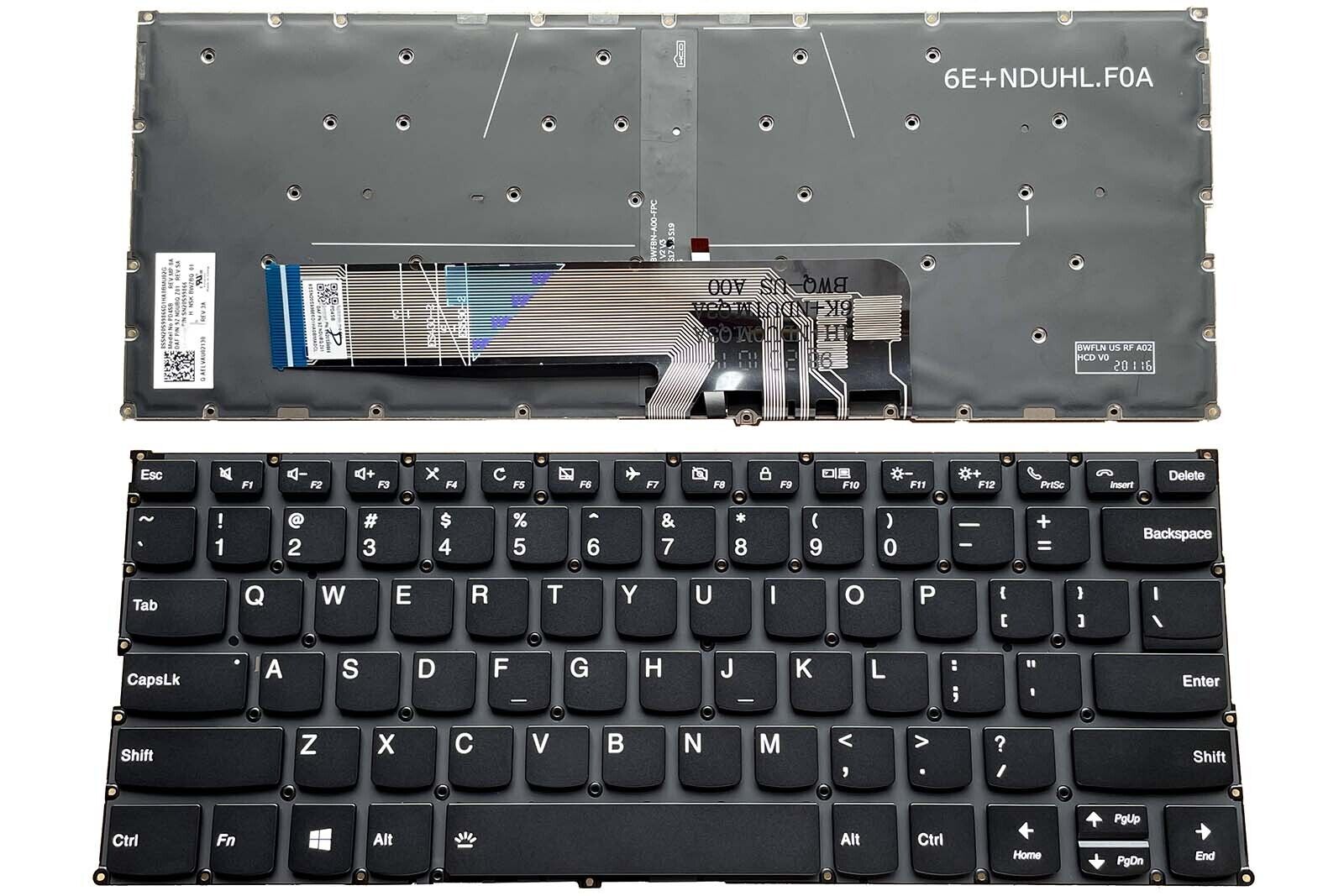 US Keyboard for Lenovo IdeaPad Flex 6-14IKB 6-14ARR 6-14API 6-14IWL Backlit