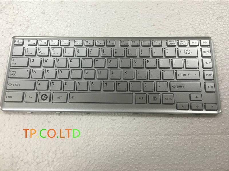 New Keyboard for Toshiba Satellite Pro T230 T230D T235 T235D US silver Frame