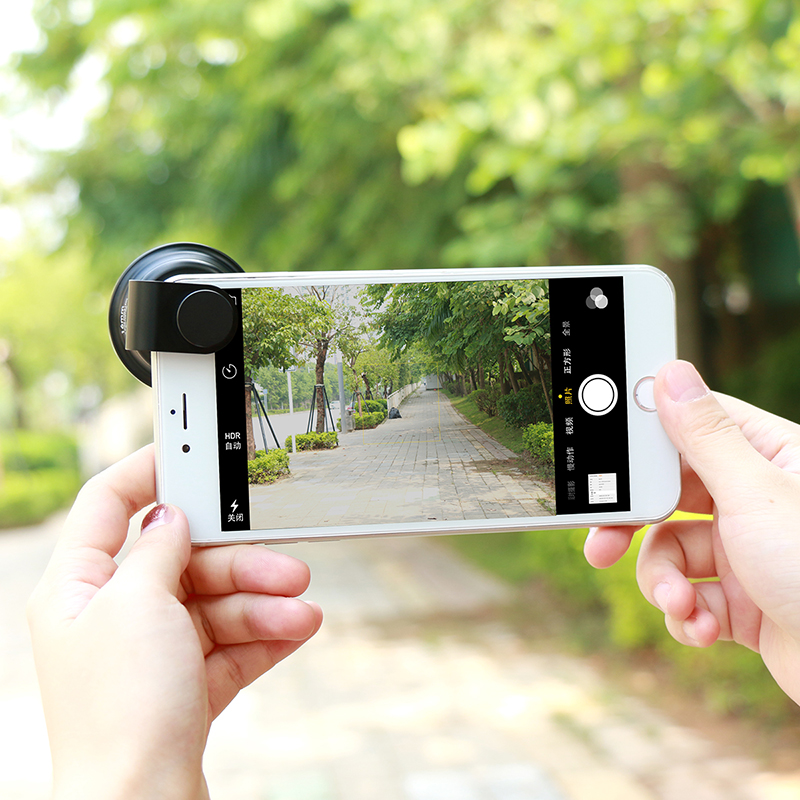 16mm 4K Wide Angle Phone lens 4K Professinal Mobile Phone Lenses HD Camera lenses for iPhone X 8 iPad 4 Huawei Xiaomi Mobile