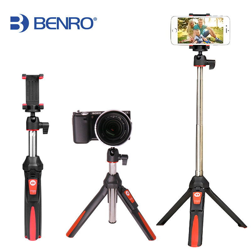 33inch Handheld Tripod Selfie Stick 3 in 1 Bluetooth Extendable Monopod Selfie Stick Tripod for iPhone 8 X Samsung Gopro 4 5
