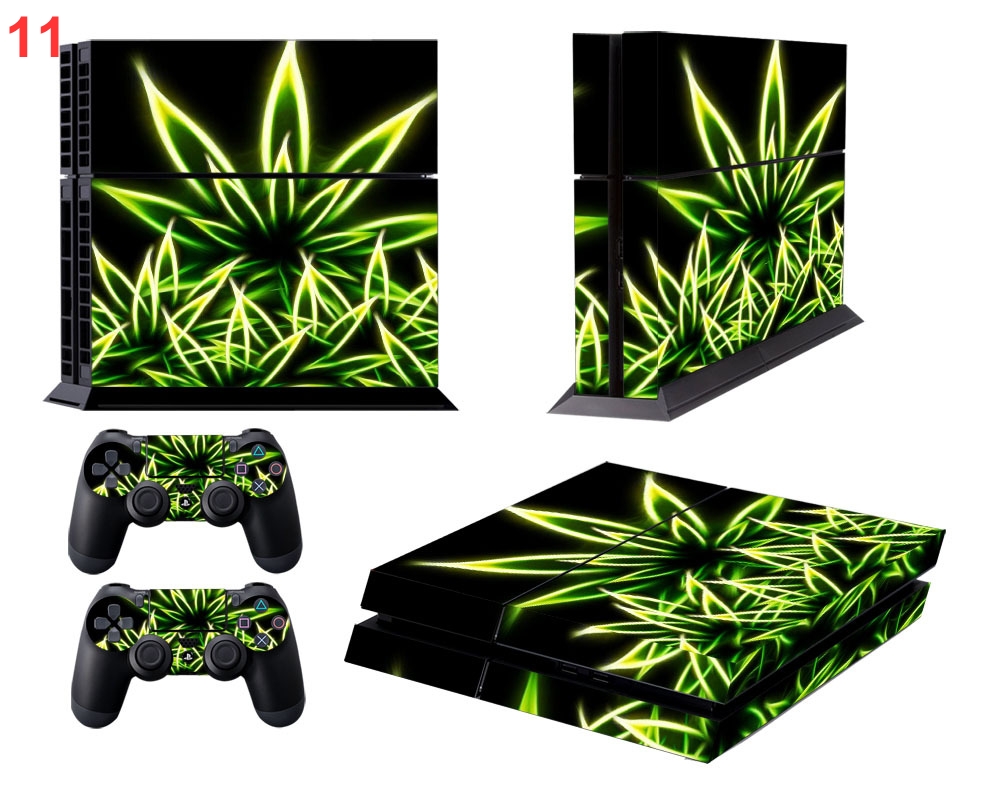 VINYL SKIN STICKER DECAL for Sony Playstation 4 PS4 Console + 2 Controller Sticker Radiation, Batman, World Cup soccer