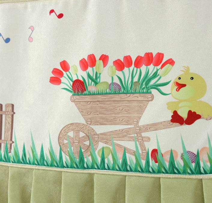 32,37,42,47,52,55,60,65inch Hand-made TV dust cover, LCD LED and All-In-One Desktop dust Cover-Printed Yellow duckling