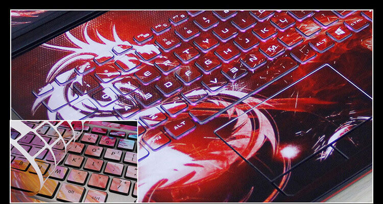 laptop skin CD side show for ACER Predator Helios 500 PH517-51-99UR