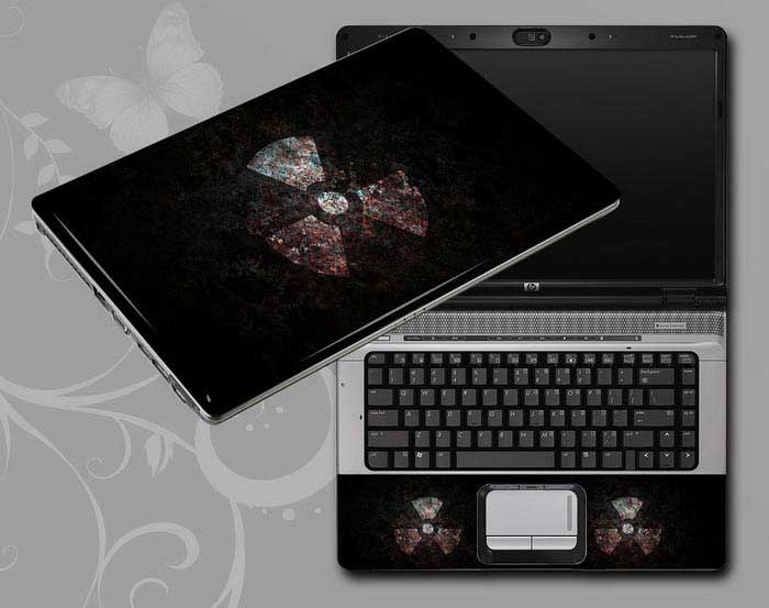 decal Skin for HP Pavilion x360 15-dq0002nw Radiation laptop skin