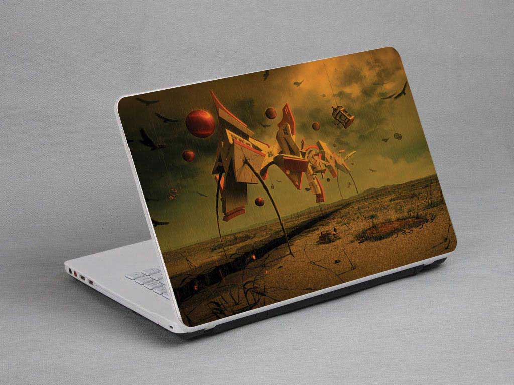 decal Skin for MSI GS32 6QE SHADOW Game, Eagle laptop skin
