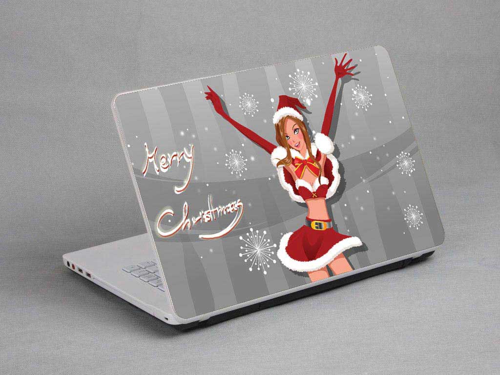 decal Skin for LENOVO IdeaPad Flex 15 Merry Christmas laptop skin