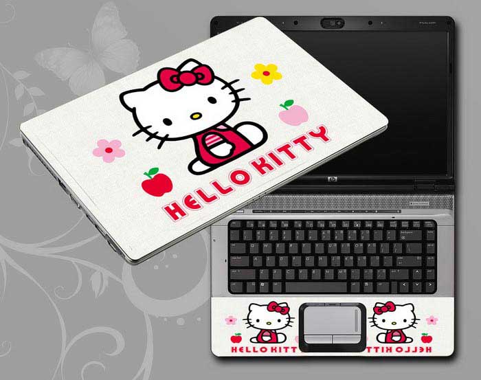 decal Skin for MSI Stealth 15M A11UEK-009 Hello Kitty,hellokitty,cat laptop skin