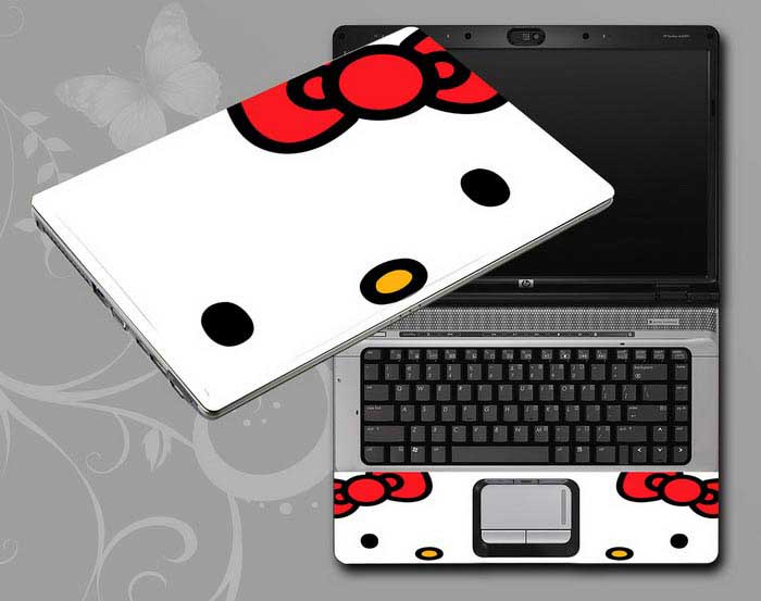 decal Skin for HP Pavilion x360 14-ba022np Hello Kitty,hellokitty,cat laptop skin