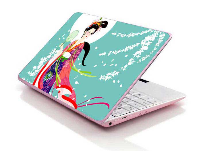 decal Skin for MSI GT80S 6QF TITAN SLI 29TH ANNIVERSARY EDITION Chinese Classical Myths, Moon Palace Fairy laptop skin