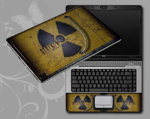 Radiation Laptop decal Skin for LG gram 14Z90Q-K.ARW5U1 54005-101-Pattern ID:101
