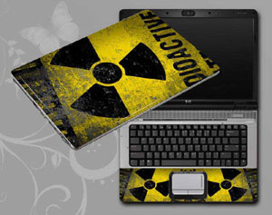 Radiation Laptop decal Skin for LG gram 14Z90Q-K.ARW5U1 54005-116-Pattern ID:116