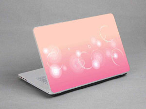 Bubbles, Colored Lines Laptop decal Skin for HP 2000-129CA 2247-334-Pattern ID:334