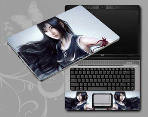 Girl,Woman,Female Laptop decal Skin for TOSHIBA Satellite C870-ST2N02 5785-44-Pattern ID:44