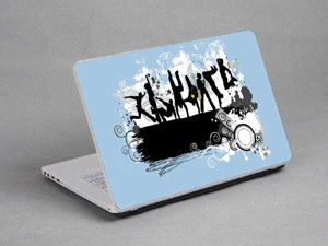 Music Festival Laptop decal Skin for FUJITSU LIFEBOOK P772 1734-442-Pattern ID:442