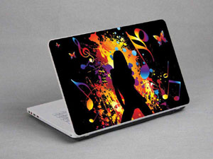 Music Festival Laptop decal Skin for ASUS N551JM 10850-446-Pattern ID:446