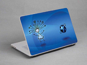 Cartoon, Earth Laptop decal Skin for SAMSUNG ATIV Book 9 Lite NP905S3G-K01NL 9215-447-Pattern ID:447
