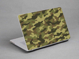 Camouflage, green,camo Laptop decal Skin for MSI GT62VR Dominator 11362-457-Pattern ID:456