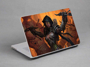 Female Assassin Laptop decal Skin for DELL Inspiron 14 14-3452 11084-459-Pattern ID:458