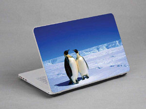 Penguins in Antarctica Laptop decal Skin for CLEVO P377SM-A 9340-484-Pattern ID:483