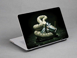 Pistol, big snake. Laptop decal Skin for CLEVO P377SM-A 9340-497-Pattern ID:496