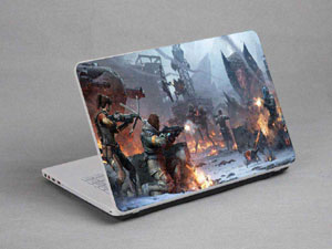 Games, war, army. Laptop decal Skin for SONY VAIO Fit 15E SVF1531GSAW 8509-513-Pattern ID:512