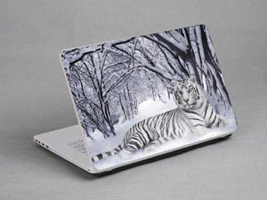 White tiger Laptop decal Skin for SONY VAIO Fit 15E SVF1531GSAW 8509-543-Pattern ID:542