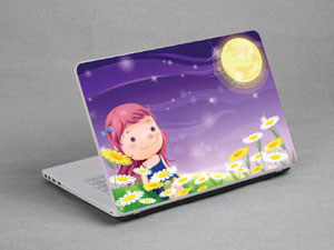 Anime, little girl. Laptop decal Skin for SONY VAIO Fit 15E SVF1531GSAW 8509-549-Pattern ID:548