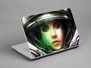 StarCraft, female warrior. Laptop decal Skin for SONY VAIO Fit 15E SVF1531GSAW 8509-554-Pattern ID:553
