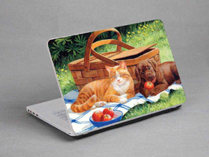 Cat Laptop decal Skin for DELL New Inspiron 11 3000 Series Touch laptop-skin 7814?Page=29  -572-Pattern ID:571