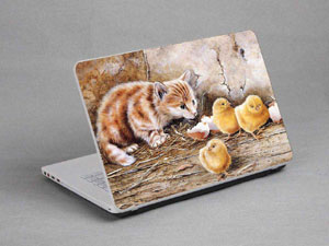 Cat Laptop decal Skin for DELL New Inspiron 11 3000 Series Touch laptop-skin 7814?Page=29  -573-Pattern ID:572
