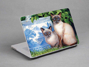 Cat Laptop decal Skin for DELL New Inspiron 11 3000 Series Touch laptop-skin 7814?Page=29  -574-Pattern ID:573