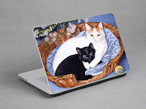 Cat Laptop decal Skin for DELL New Inspiron 11 3000 Series Touch laptop-skin 7814?Page=29  -576-Pattern ID:575