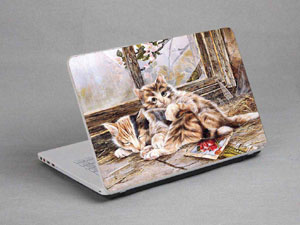 Cat Laptop decal Skin for DELL New Inspiron 11 3000 Series Touch laptop-skin 7814?Page=29  -579-Pattern ID:578
