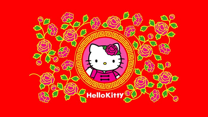 Hello Kitty,hellokitty,cat Christmas Mouse pad for HP 14-cf2081la 