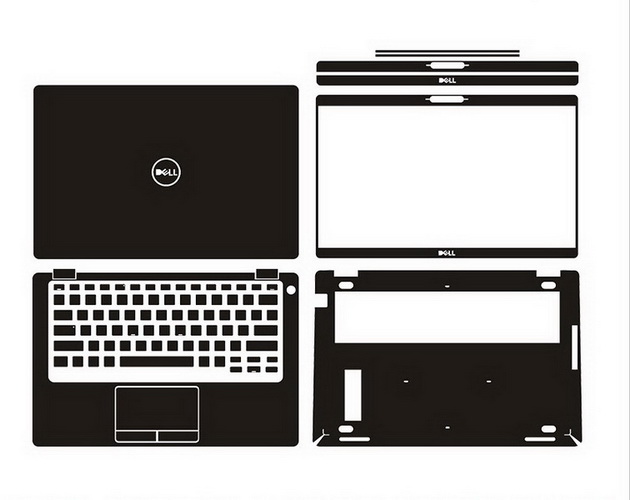 laptop skin Design schemes for DELL Latitude 5400 Chromebook Enterprise
