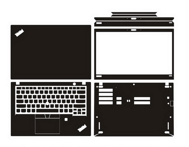 laptop skin Design schemes for LENOVO ThinkPad T490s