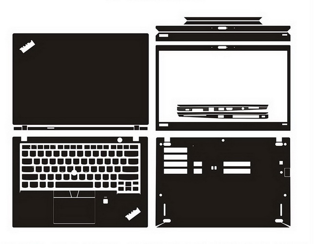laptop skin Design schemes for LENOVO ThinkPad T480s