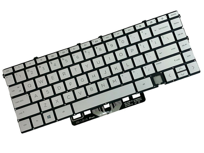 HP ENVY x360 15m-eu0000 15m-eu0013dx 15m-eu0023dx 15m-eu Backlit Keyboard Silver 