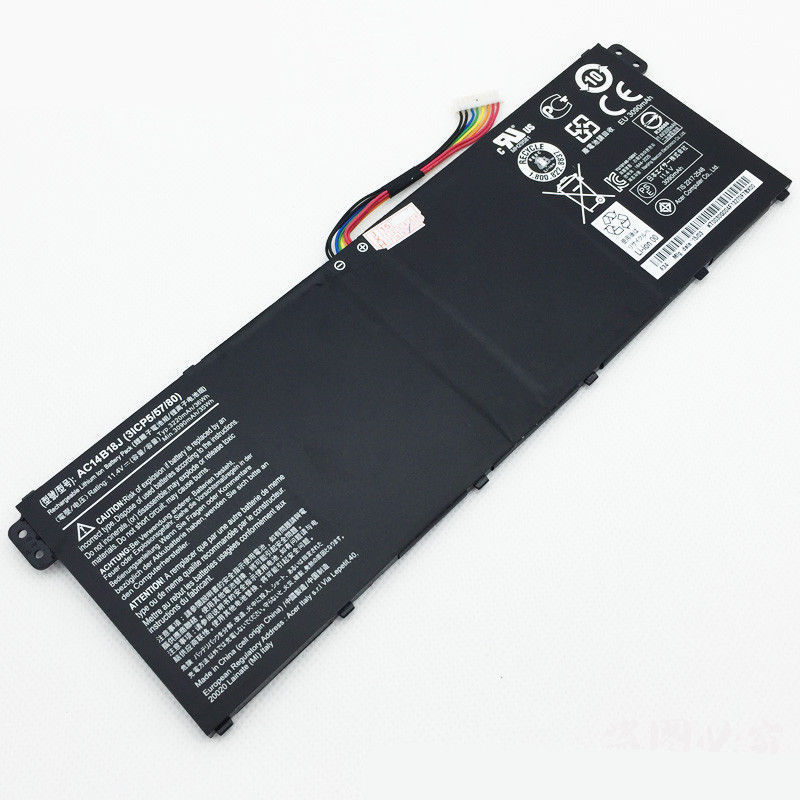 36Wh AC14B18J  4ICP5/57/80 Battery for Acer Chromebook 11 CB3-111 13 CB5-311 15 C910 3220mAh