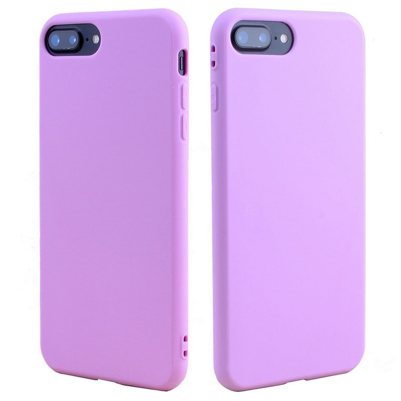 Mobile cell phone case cover for APPLE iPhone 6 Candy Solid Color TPU Rubber Silicone soft 